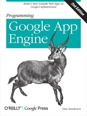 cover image of Programming Google App Engine